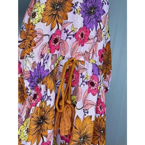 Women's Raga wild garden Floral One Shoulder Dress Size M NWOT - Picture 7 of 7